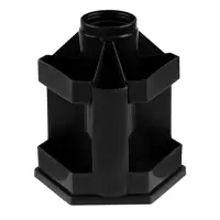 Desk stand "Maxi Desk", plastic, rotating, black