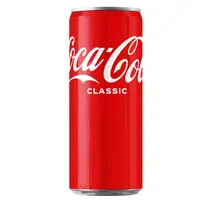 330 ml, aluminum can, Coca cola