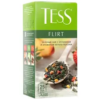 Чай Tess в пакетиках. В упаковке 25 пакетов, Flirt