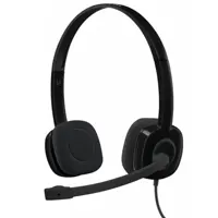 Ստերեո ականջակալներ Logitech H151 աղմուկը մարող միկրոֆոնով (L981-000590)