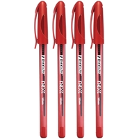 Kрасная ballpoint pen Techno Next with 1.0mm tip thickness
