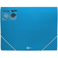 Action case with elastic bands, A4 format, high quality, black