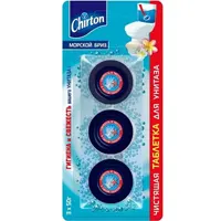 Toilet cleaning tablet, sea breeze 3 x 50 g