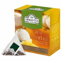 Թեյ  բուրգաձև փաթեթներով: Տուփի մեջ 20 հատ, Ցիտրուսային սորբե (Citrus Sorber)