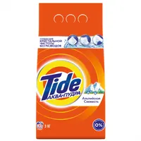 Стиральный порошок Tide, 3 кг, для белой и цветной одежды.