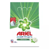 Порошок для автоматической стирки, Ariel, 1.5  кг, для белой и цветной одежды.