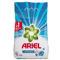 Порошок для автоматической стирки, Ariel, 1.5  кг, Lenor Fresh.