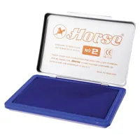 Stamp pad, 8.5 х 12.5cm,  blue