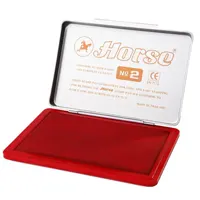 Stamp pad, 8.5 х 12.5cm, red