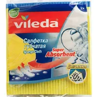 Салфетка Vileda, губчатая, 2 шт