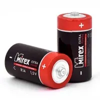 Batteries zinc chloride, heavy duty,С, 1.5 V, R14, 2 pcs