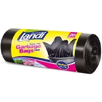 Пакеты мусорные, на 60 л, в упаковке 15 шт,  с "ушками"