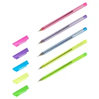 Գնդիկավոր գրիչ կապույտ, 0,7մմ, նեոնային միքս