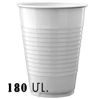 Cup disposable 100 pcs per pack, 180 ml