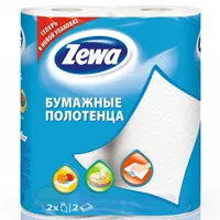 Кухонное полотенце 2 слоя, 45 листов, размер листа 23 * 23.6 см, длина рулона 13.5 м. В упаковке 2 рулона