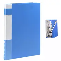 Lever clip folder, with inner pocket, A4 format, cover thickness 900 mkm, black