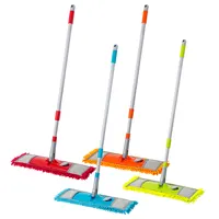 Floor cleaning rectangular MOP. Handle - 120 cm, header 40 см